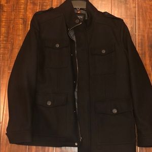 Men’s Docker wool coat